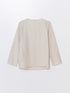 LC Waikiki Crew Neck Regular Long Sleeve Women's Blouse